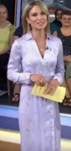 Equipment Femme Fabienne Silk Blend Lavender Multi Floral Wrap Dress Size L - Picture 1 of 11