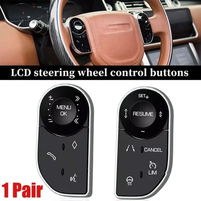 2pcs Steering Wheel Control Button For Range Rover L405 13-17 L494 14-17 L462 Foto 1 de 4