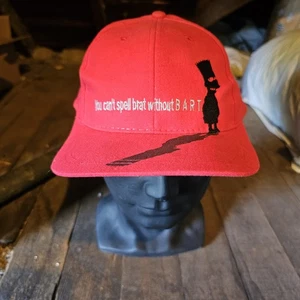 De colección Bart Simpsons BRAT Charli XCX Retro Papá Bajo Perfil Sombrero Como Está - Imagen 1 de 5
