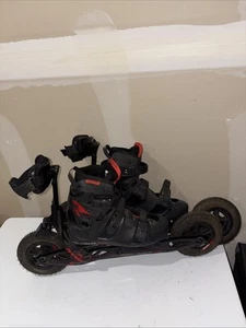 Powerslide Offroad Nordic Inline Skate Cross Train Ski Skate XC Trainer Größe 8 - Bild 1 von 7