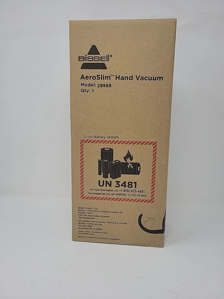 Bissell Aerosmith Cordless Hand Vacuum Blue Model # 29866 - Image 1 of 4