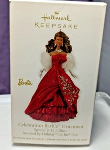 Hallmark Celebration Holiday Barbie 2012 edición especial adorno de recuerdo - Imagen 1 de 11