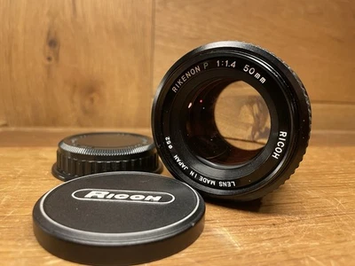 *Rare : Mint* RICOH Rikenon P 50mm F/1.4 Standard Lens PK Mount From Japan - Image 1 of 4