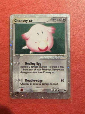 Chansey ex 96/109 - 2003 Pokemon Ruby and Sapphire - Image 1 of 2