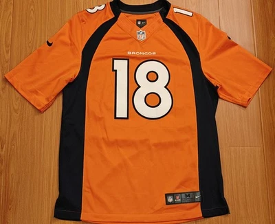 Camiseta Nike Elite Peyton Manning Denver Broncos Classic Vapor Limited NFL talla mediana Foto 1 de 4