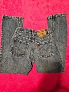 Blaue Jeans von Levi's für Jungen Größe 7 Regular - Bild 1 von 3