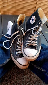 Gayle Converse Chuck All Star High in 44 schwarz used smell fertig zerstört 🤪 - Bild 1 von 11