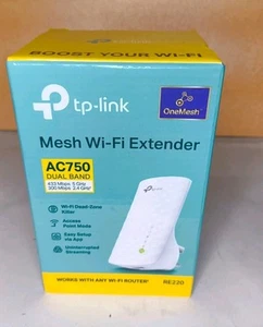 TP-LINK AC750 Universal Dual Band WLAN Range Extender - Bild 1 von 4