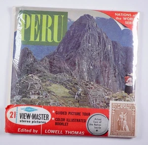 View-Master Peru South America - 3 reel packet B 086 UNOPEN - Picture 1 of 3