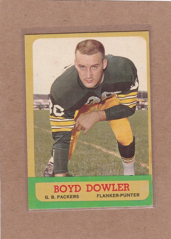 1963 TOPPS FOOTBALL BOYD DOWLER #88 PACKERS VGEX *A41916 - Image 1 of 1