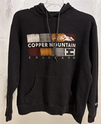 Sudadera con capucha grande Copper Mountain Colorado gris carbón azul 84 Foto 1 de 4