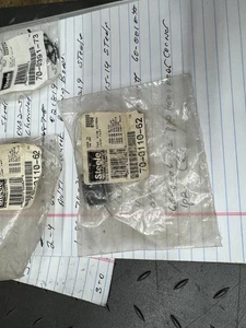 1936 chevrolet side window lower bump stops steele 70-011062 one pair - Picture 1 of 2