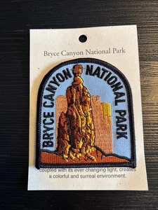 28) BRYCE CANYON PARCO NAZIONALE PATCH UTAH SOUVENIR DA VIAGGIO NUOVO VECCHIO MAGAZZINO - Foto 1 di 3