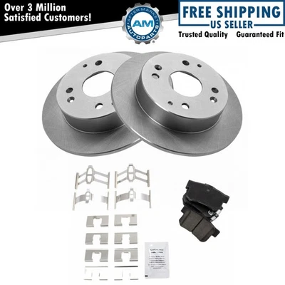 Juego de pastillas de freno y rotor de cerámica trasera para Honda Accord Acura CL 2,3 L Foto 1 de 4