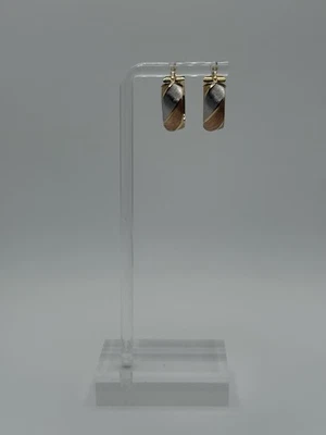 Milor Italy 14kt Tri-Color Gold Hoop Earrings - Image 1 of 4