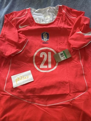 耐克韩国 2004 Reissue Total 90 Park Ji Sung 足球球衣 IF2943-679 XL 码 — 第 1/4 张图片