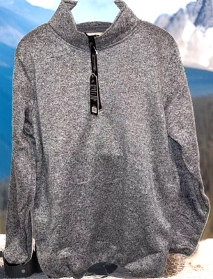 Chaqueta Jackson Hole Serpa Forrada Gris Manga Larga Pullover 1/4 Cremallera Mujer Talla XL Foto 1 de 4