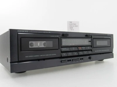 Reproductor de cinta de casete Onkyo grabadora TA-RW100 doble cubierta ENVÍO GRATUITO Foto 1 de 4