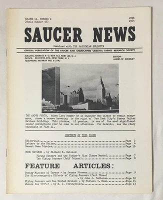 Junho 1964 NOTÍCIAS DO PIRES Publicação Oficial de EVENTOS CELESTES INEXPLICÁVEIS - Imagem 1 de 2