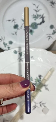 Loreal Le Grand Kohl Perfectly Soft  Eye Liner Pencil Discontinued New VIOLETTE - Image 1 of 4