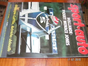 Sport Auto n°224 Formule 1 Hollande Allemagne Aut 1980 - Picture 1 of 1