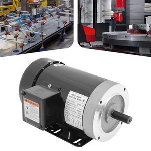 2HP 3 Phase Electric Motor 3450 RPM 56C Frame TEFC 208 230/460V Premium Efficien - Bild 1 von 13