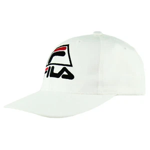 Fila Logo Mens White Cap - Picture 1 of 3