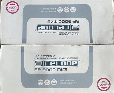 Reloop DJ Direct Drive Turntable RP-3000 MK3 OVP Quartz Schallplatten Spieler - Bild 1 von 4