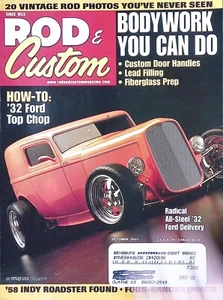 Rod & Custom Magazine October 2001 How to: 1932 Ford Top Chop, Bodywork - Picture 1 of 2
