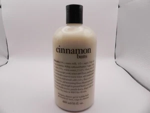 Philosophy Cinnamon Buns Shampoo, Shower Gel & Bubble Bath 16 oz NEW - Picture 1 of 4
