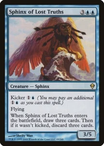 Sphinx Of Lost Truths - Zendikar Excellent Magic MTG - Picture 1 of 1