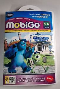 Sistema de aprendizaje táctil universitario Vtech Mobigo Disney Pixar Monsters - Imagen 1 de 4