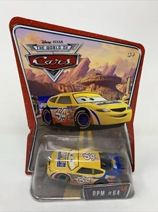 Disney Pixar The World of Cars Pit Crew Member RPM #64 Mattel giocattolo pressofuso #41 - Foto 1 di 4