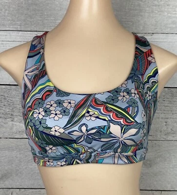 Victoria Sport Sports Bra Womens Small Criss Cross Strappy Padded Cups Outdoors - Image 1 of 4