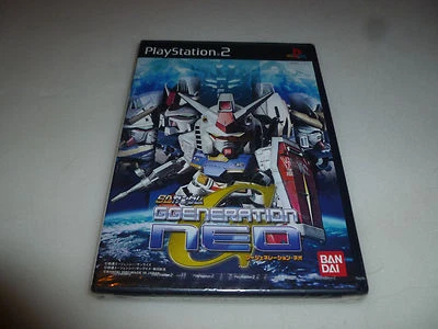 NEW SEALED JAPAN IMPORT PS2 PLAYSTATION 2 GAME SD GUNDAM G GENERATION NEO BANDAI - Image 1 of 4