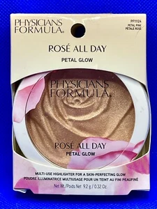 PHYSICIANS FORMULA ROSE ALL DAY PETAL GLOW #PF11124 PETAL PINK - Picture 1 of 2