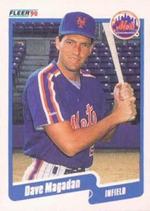 #210 Dave Magadan - New York Mets - 1990 Fleer USA Baseball