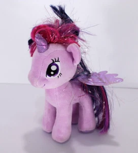 TY My Little Pony Plush Sparkle Twilight Sparkle 7" Stuffed Animal Purple - Picture 1 of 12