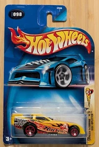 2003 Hot Wheels #98 Crazed Clowns 4/5 SIDE-SPLITTER gelb mit roten 5 Speichenrädern - Bild 1 von 7