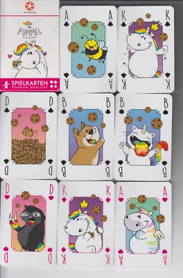Pummel Einhorn 52 cards special motifs for Germany, new + original packaging post EUR 1.80 - Image 1 of 2