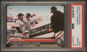 Miguel Cabrera - 2023 TOPPS NOW 818 Gets Standing Ovation at Yankee PSA 10 POP 2 - Picture 1 of 2