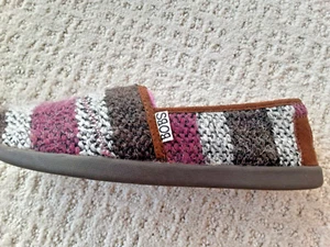 BOBS BY SKECHERS GR. 6 MEHRFARBIGE SLIPPER FLATS MIT KUNSTFELLFUTTER - Bild 1 von 8