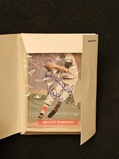 MLB Players Alumni Legends Autograph Collection Brooks Robinson Card COA