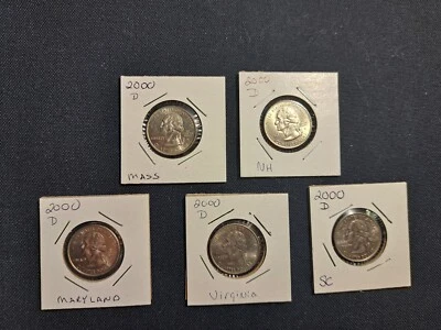 2000 State Quarter set D  - Image 1 of 4