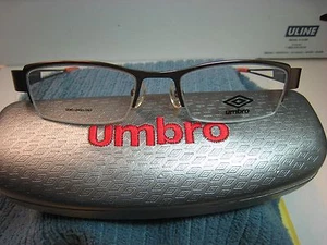 MARCO GAFAS UMBRO U901 MARRÓN 49-17-135 DEMOSTRACIÓN CON ESTUCHE AUTÉNTICO - Imagen 1 de 4