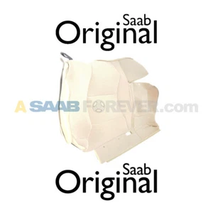 SAAB 9-5 SEAT COVER BACKREST Taupe L03 LEFT REAR 5DR NEW GENUINE OEM 4764122 - Picture 1 of 3