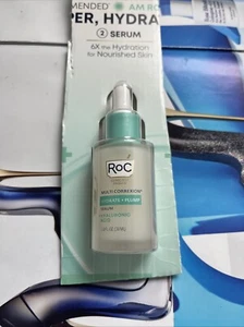RoC Multi Correxion Hydrate & Plump Serum +hyaluronic Acid 1oz/30ml New Sealed - Picture 1 of 8