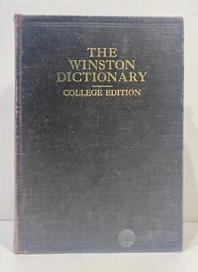 The Winston Dictionary College Edition, 1947, Thumb Indexed - Imagen 1 de 9