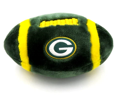 Vintage Green Bay Packers KenTex 12" Pillow Plush Cover