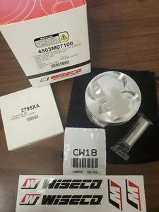 WISECO 4503M07100 FORGED PISTON 771cc 4503ps GSXR750 71MM 787 1mm OVER BORE BIG - Picture 1 of 2